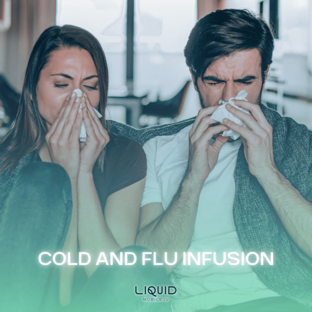 Who is our Cold & Flu IV Infusion for?