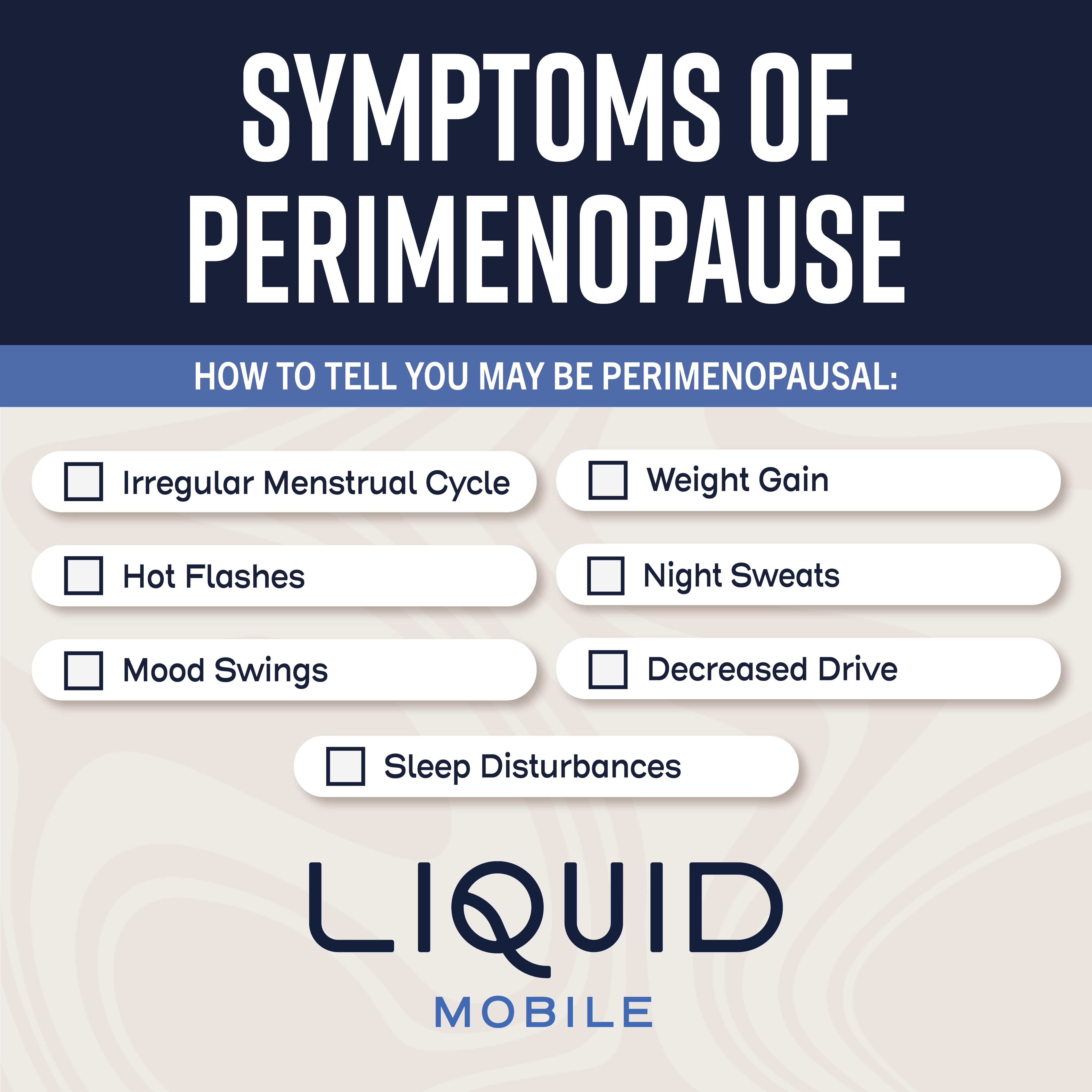 Approaching Perimenopause & Menopause? Five Things You Need to Know -  Liquid Mobile IV